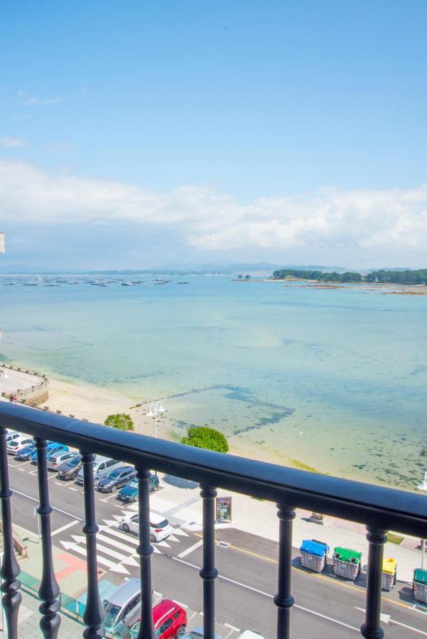 O Grove Centro Con Vistas A La Toja Parking Apartman Kültér fotó