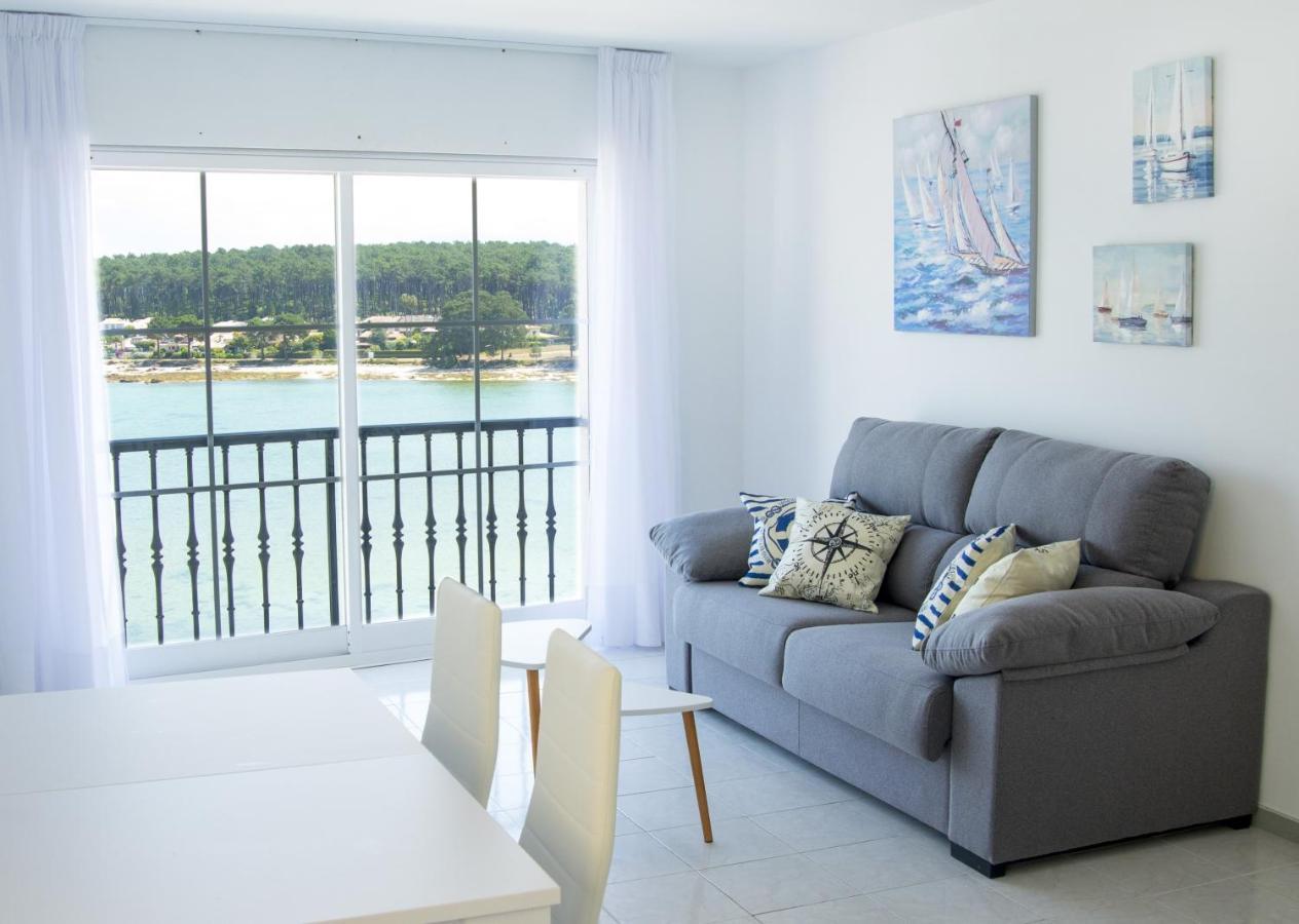 O Grove Centro Con Vistas A La Toja Parking Apartman Kültér fotó